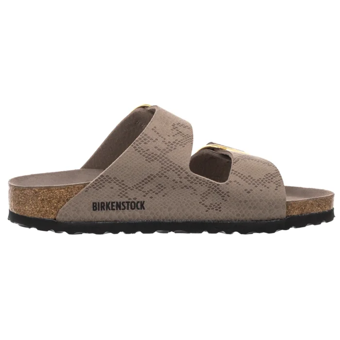 Klapki Birkenstock Arizona Big Buckle Python Gray Taupe Eco Leather 1032891 – zdjęcie 3