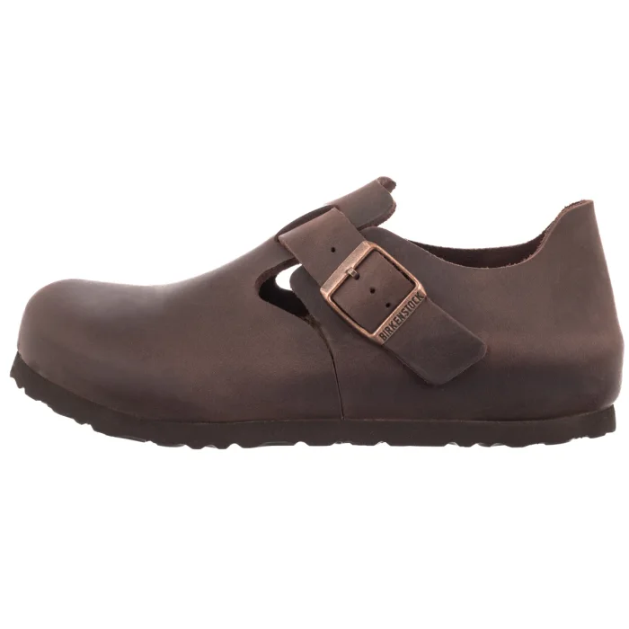 Półbuty Birkenstock London BS Habana Leather 166533 – zdjęcie 2