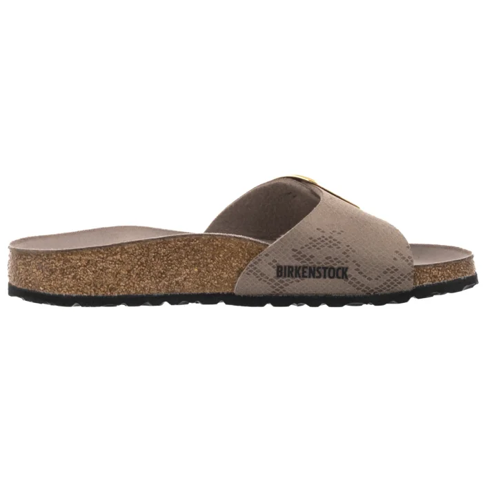 Klapki Birkenstock Madrid Big Buckle Python Gray Taupe 1032935 – zdjęcie 3