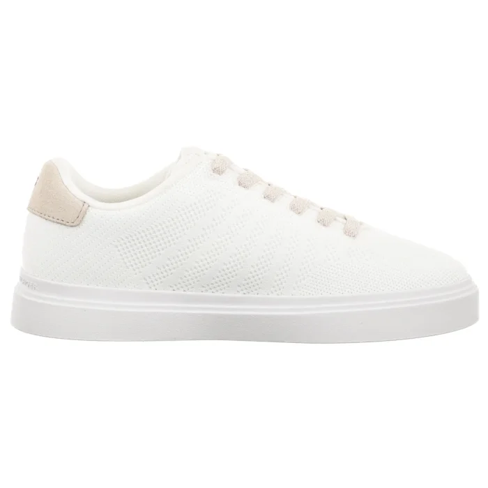 Sneakersy Tommy Hilfiger TH Feminine Cupsole Knit White/Soft Cream FW0FW09289 0LH – zdjęcie 3