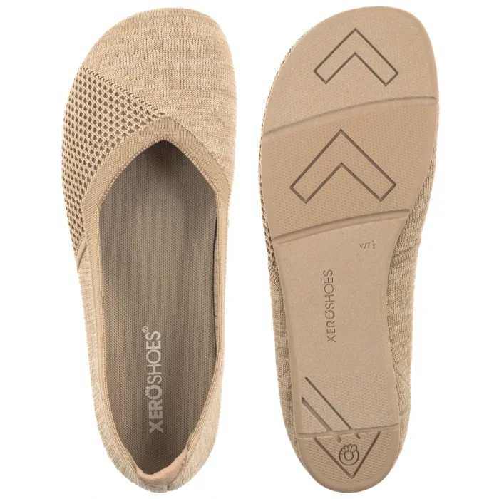 Baleriny Xero Shoes Phoenix Knit Irish Cream PHX-KICM – zdjęcie 5