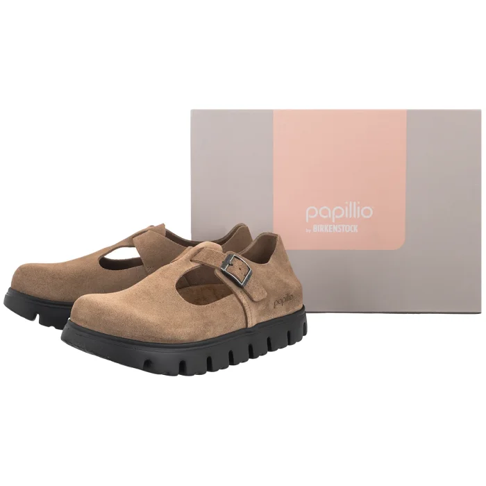 Baleriny Papillio Paris Pap Chunky Gray Taupe 1033057 – zdjęcie 6