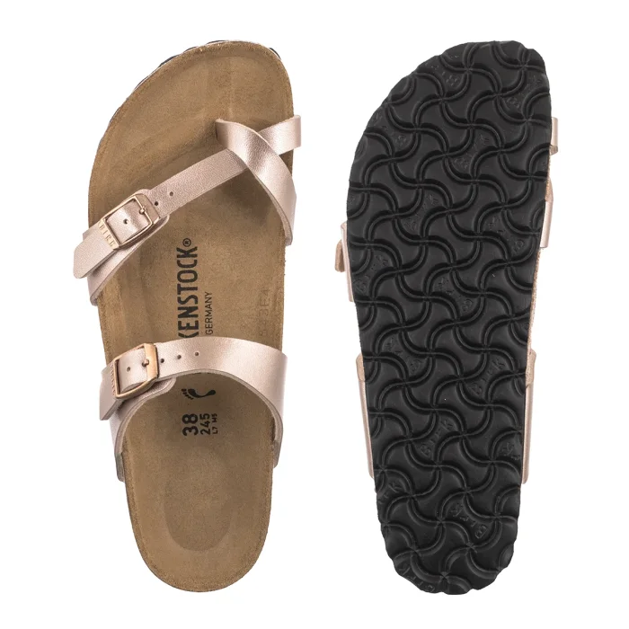 Japonki Birkenstock Mayari Copper 1029817 Eco Leather – zdjęcie 5