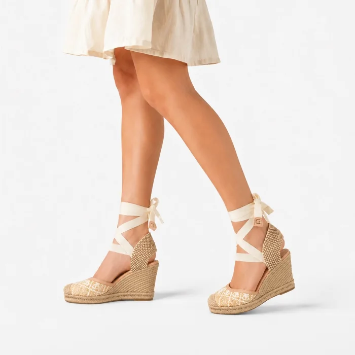 Sandały Guess Cyrenay FLJCRY FAL04 WHIMU – zdjęcie 2