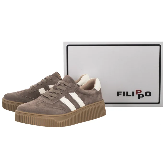 Sneakersy Filippo Beżowe DP6776/26 TP – zdjęcie 6