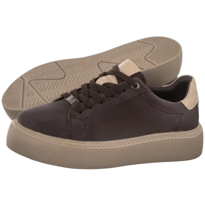 Sneakersy Filippo Brązowe DP6119/26 BR BE – zdjęcie 1