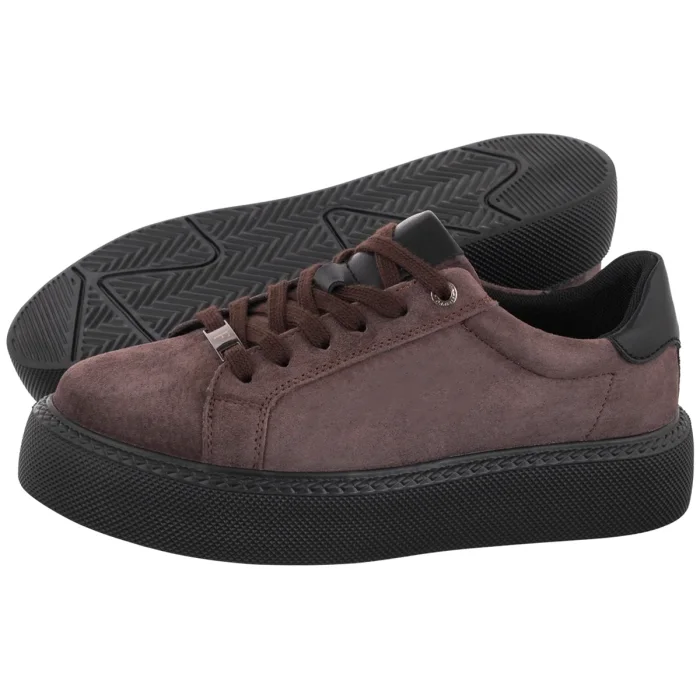 Sneakersy Filippo Brązowe DP6119/26 BR BK – zdjęcie 1