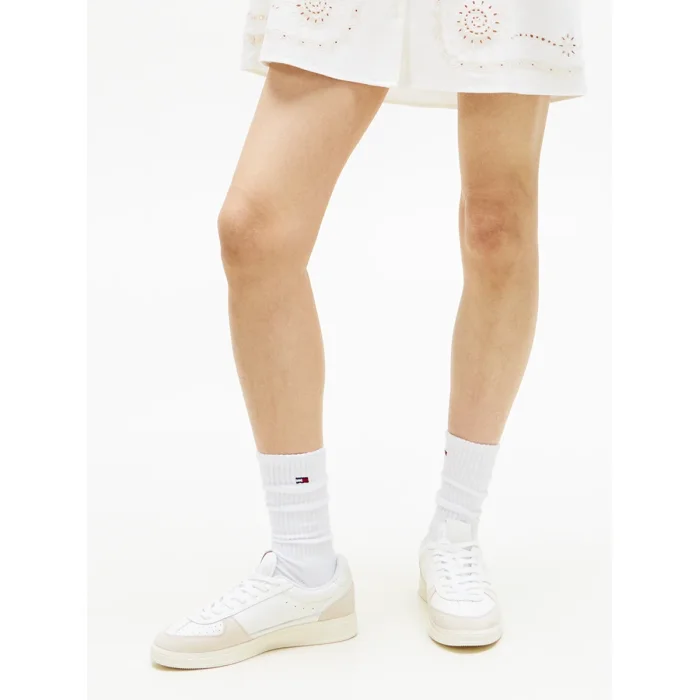 Sneakersy Tommy Hilfiger The Greenwivh Edge Leather Ecru/Newsprint EN0EN02988 01V – zdjęcie 2