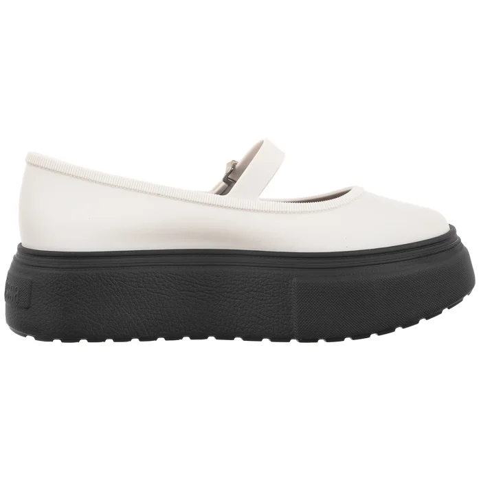Baleriny Melissa Soft Ballerina Platform 37858/BP058 Black/White – zdjęcie 3