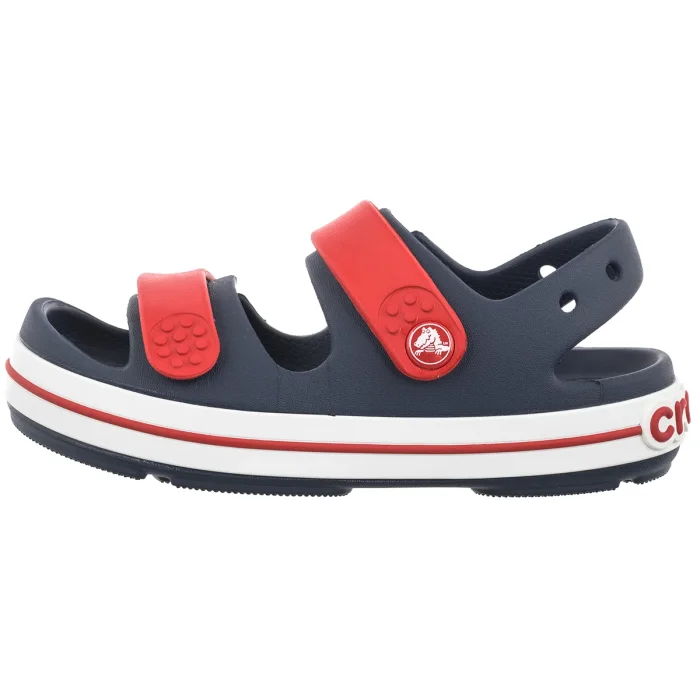Sandałki Crocs Crocband Cruiser Sandal K Navy/Varsity Red 209423-4OT – zdjęcie 2