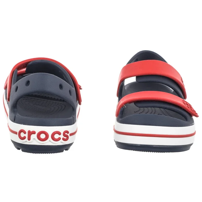 Sandałki Crocs Crocband Cruiser Sandal K Navy/Varsity Red 209423-4OT – zdjęcie 4