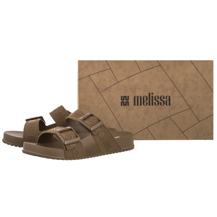 Klapki Melissa Cozy Slide M Lover AD 35849/BW671 Brown – zdjęcie 6