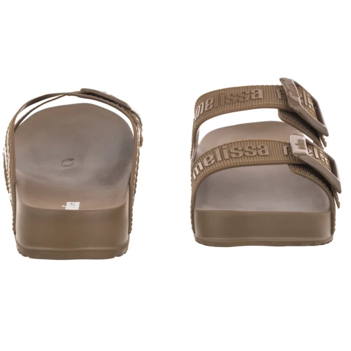 Klapki Melissa Cozy Slide M Lover AD 35849/BW671 Brown – zdjęcie 4
