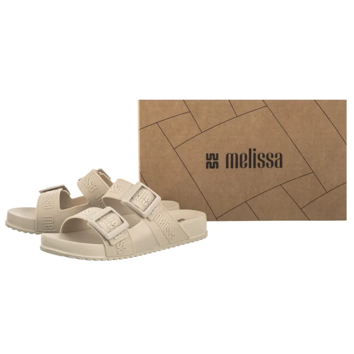 Klapki Melissa Cozy Slide M Lover AD 35849/BJ435 Light Beige – zdjęcie 6