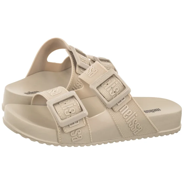 Klapki Melissa Cozy Slide M Lover AD 35849/BJ435 Light Beige – zdjęcie 1