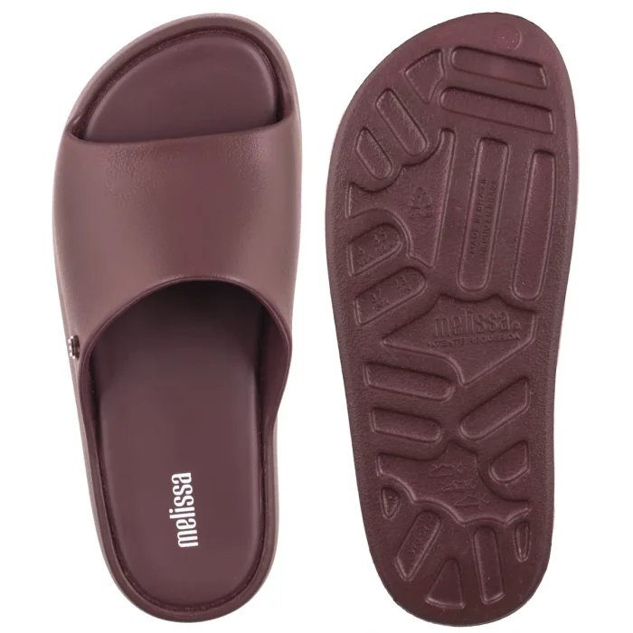 Klapki Melissa Free Platform Slide AD 35859/BW408 Burgundy – zdjęcie 5