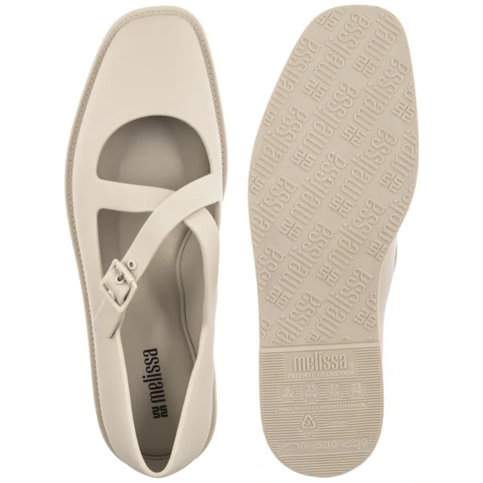 Baleriny Melissa Ever AD 37797/BP376 Beige – zdjęcie 5