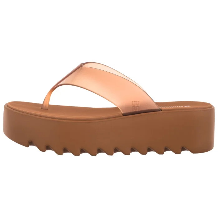 Japonki Melissa Thong Platform AD 38095/BV721 Brown – zdjęcie 2