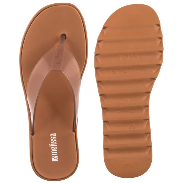 Japonki Melissa Thong Platform AD 38095/BV721 Brown – zdjęcie 5