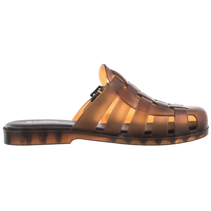 Klapki Melissa Possession Mule AD 38029/BW220 Brown – zdjęcie 3