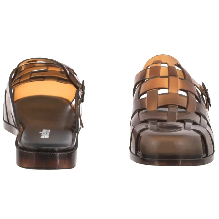 Klapki Melissa Possession Mule AD 38029/BW220 Brown – zdjęcie 4