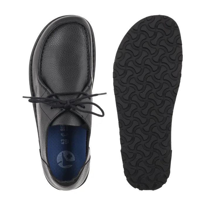 Półbuty Birkenstock Utti Lace Leather Black 1029579 – zdjęcie 5