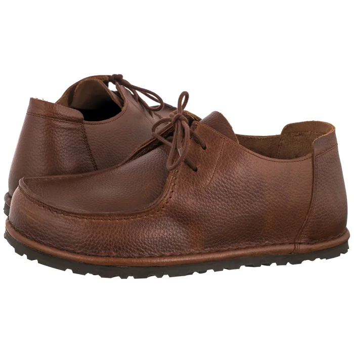 Półbuty Birkenstock Utti Lace Leather Roast 1029679 – zdjęcie 1