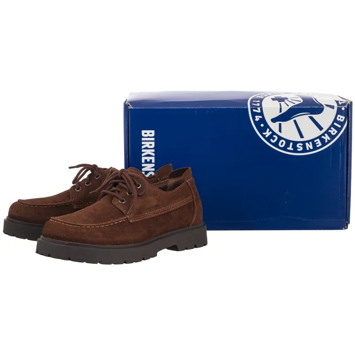 Półbuty Birkenstock Highwood Mod Lace Low Carafe 1031912 Suede – zdjęcie 6