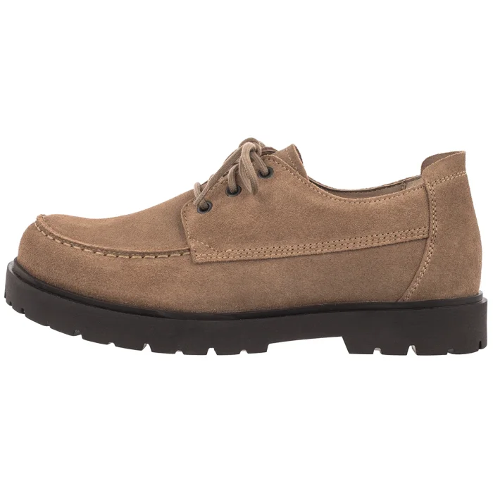 Półbuty Birkenstock Highwood Mod Lace Low Gray Taupe 1031884 Suede – zdjęcie 2
