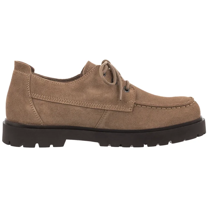 Półbuty Birkenstock Highwood Mod Lace Low Gray Taupe 1031884 Suede – zdjęcie 3