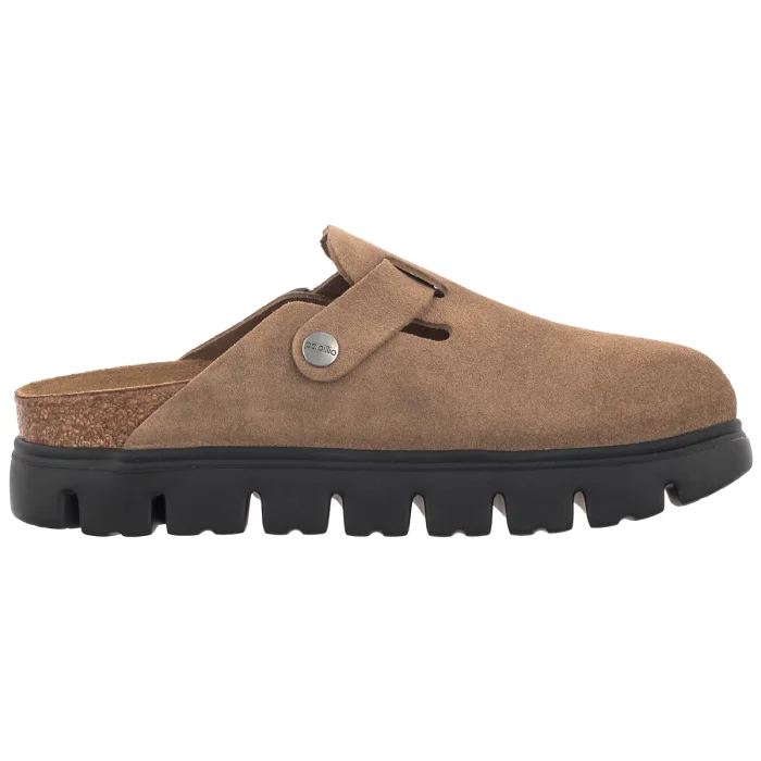 Klapki Papillio Boston Pap Chunky Gray Taupe 1033084 Suede – zdjęcie 3