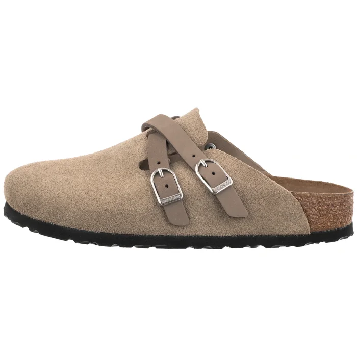 Klapki Birkenstock Blair Taupe Suede Leather 1032905 – zdjęcie 2