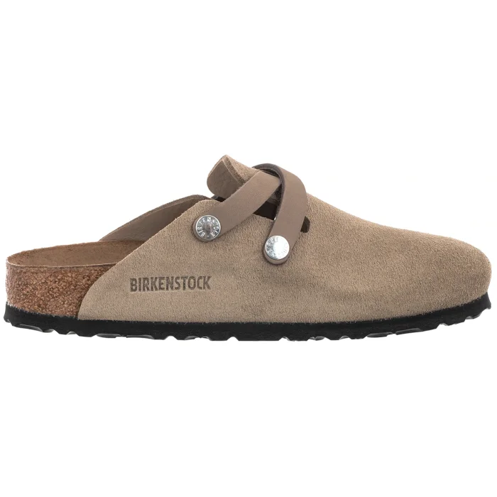 Klapki Birkenstock Blair Taupe Suede Leather 1032905 – zdjęcie 3