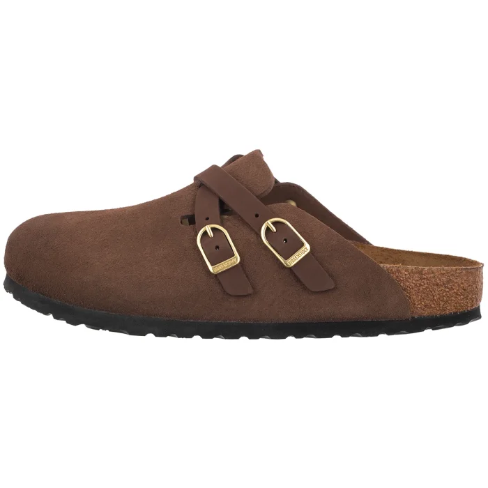 Klapki Birkenstock Blair Carafe Suede Leather 1032983 – zdjęcie 2