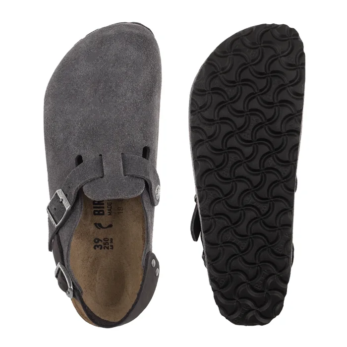 Sandały Birkenstock Tokio II Suede Leather Charcoal 1032421 – zdjęcie 5