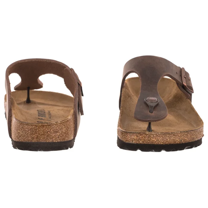 Japonki Birkenstock Gizeh BS Habana Leather Oiled 0743833 – zdjęcie 4