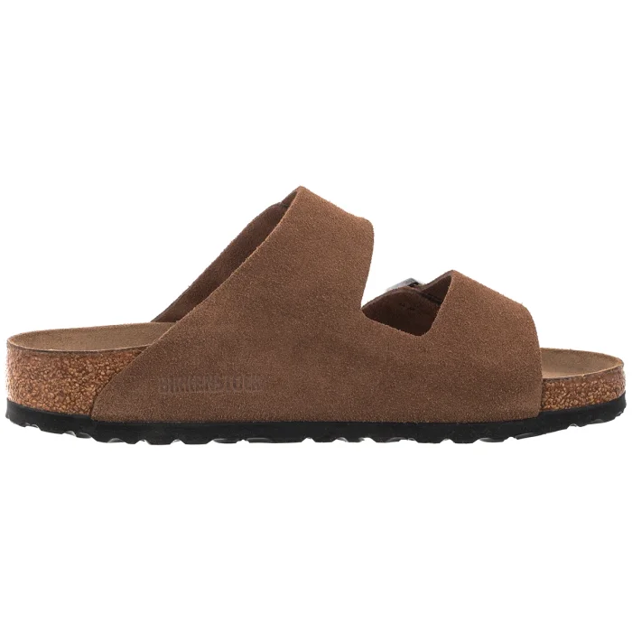 Klapki Birkenstock Arizona BS Dark Tea Suede Leather 1032678 – zdjęcie 3