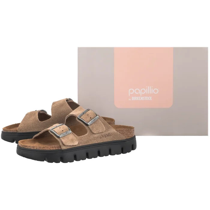 Klapki Papillio Arizona Pap Chunky Gray Taupe 1033080 – zdjęcie 6