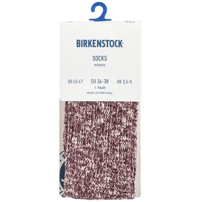 Skarpetki Birkenstock Cotton Slub W Zinfandel 1030807 – zdjęcie 3