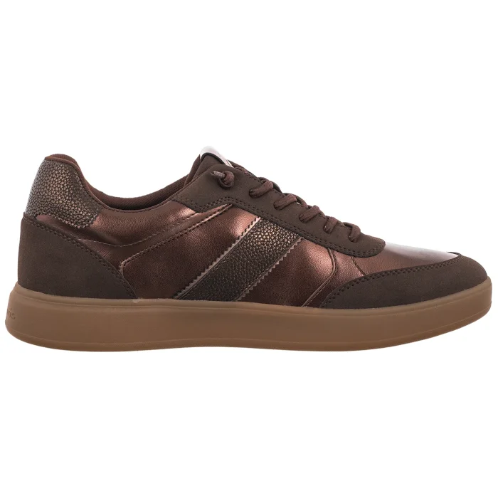 Półbuty Tamaris Złote 1-23747-47 351 Mocca Metall – zdjęcie 3