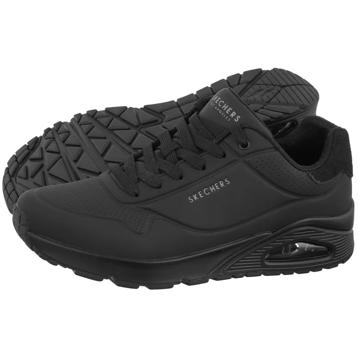 Sneakersy Skechers Uno Suited On Air Black 183004/B – zdjęcie 1