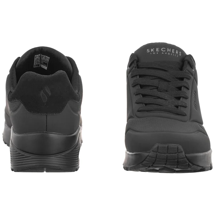 Sneakersy Skechers Uno Suited On Air Black 183004/B – zdjęcie 4