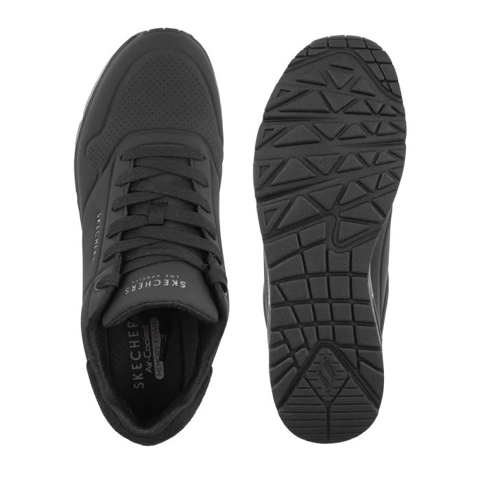 Sneakersy Skechers Uno Suited On Air Black 183004/B – zdjęcie 5