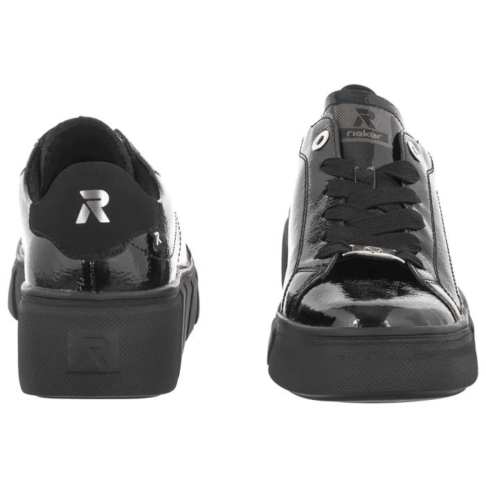 Sneakersy Rieker Czarne W2601-00 Black – zdjęcie 4