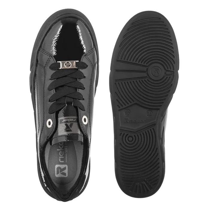 Sneakersy Rieker Czarne W2601-00 Black – zdjęcie 5