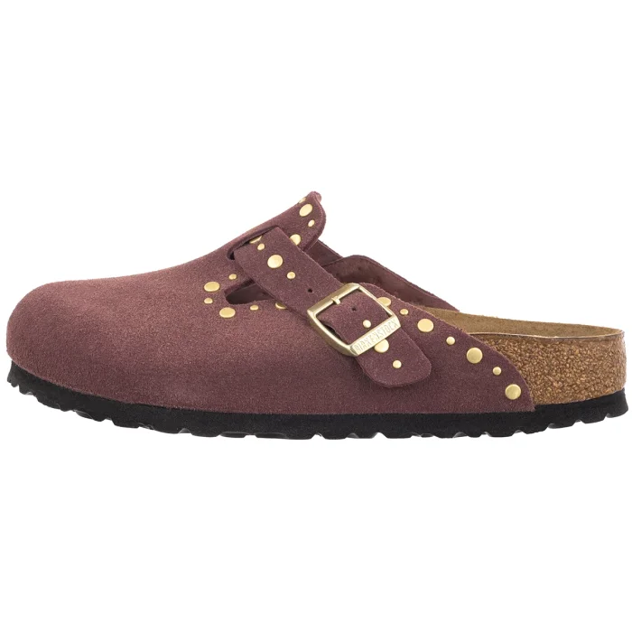Klapki Birkenstock Boston Rivet Border Pepper Suede 1032897 – zdjęcie 2