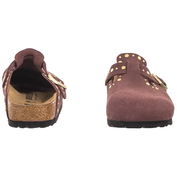 Klapki Birkenstock Boston Rivet Border Pepper Suede 1032897 – zdjęcie 4