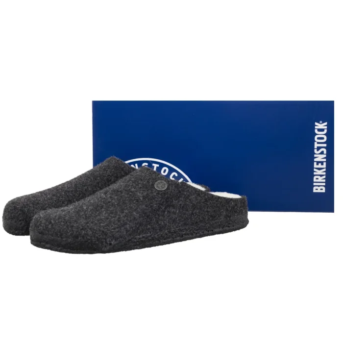 Kapcie Birkenstock Zermatt Rivet Anthracite Felt 1015084 – zdjęcie 6