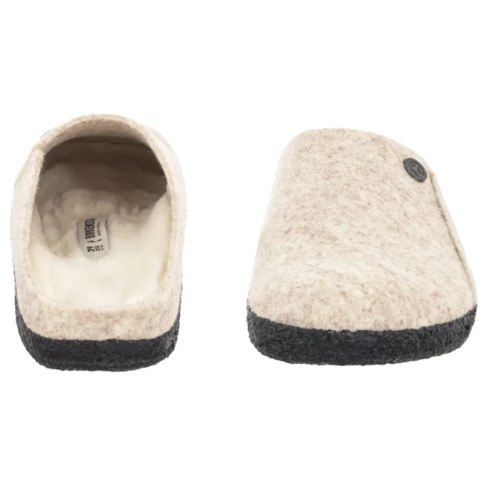 Kapcie Birkenstock Zermatt Rivet Eggshell Felt 1020029 – zdjęcie 4