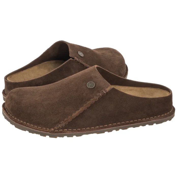 Klapki Birkenstock Zermatt Premium Suede Carafe 1032592 – zdjęcie 1